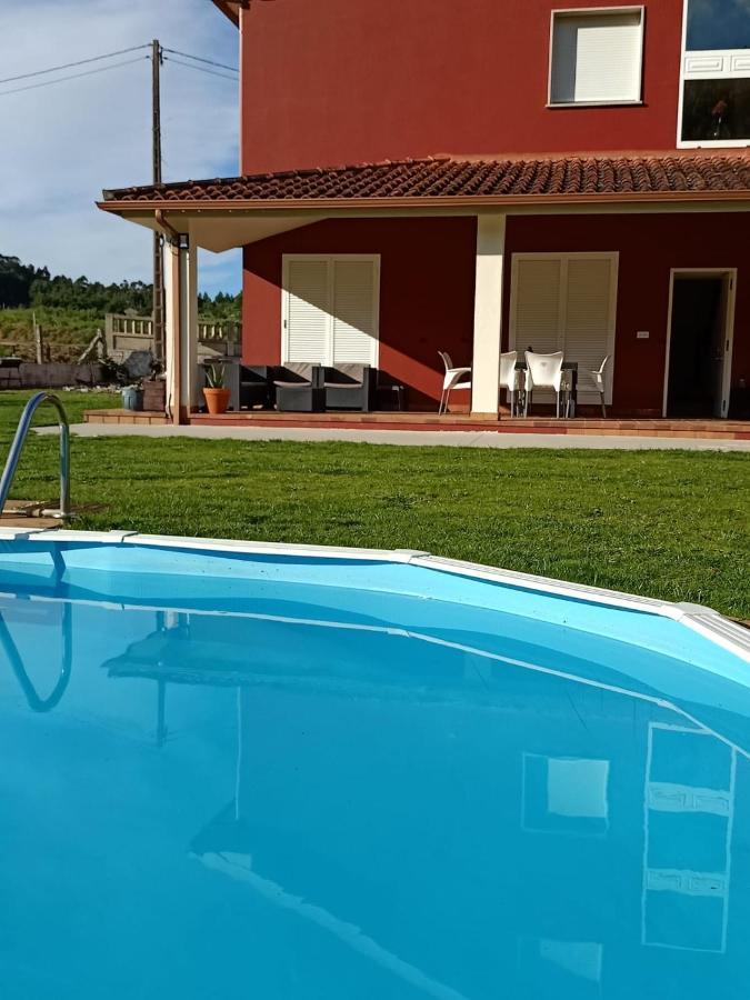 Apartamento En Bloque Vivienda Con Piscina Y Barbacoa A 15 Min De La Playa Meis 外观 照片