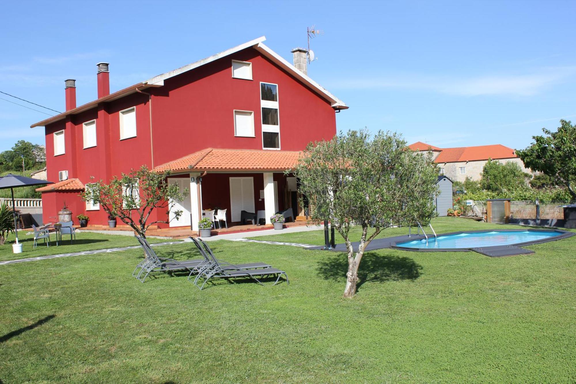 Apartamento En Bloque Vivienda Con Piscina Y Barbacoa A 15 Min De La Playa Meis 外观 照片