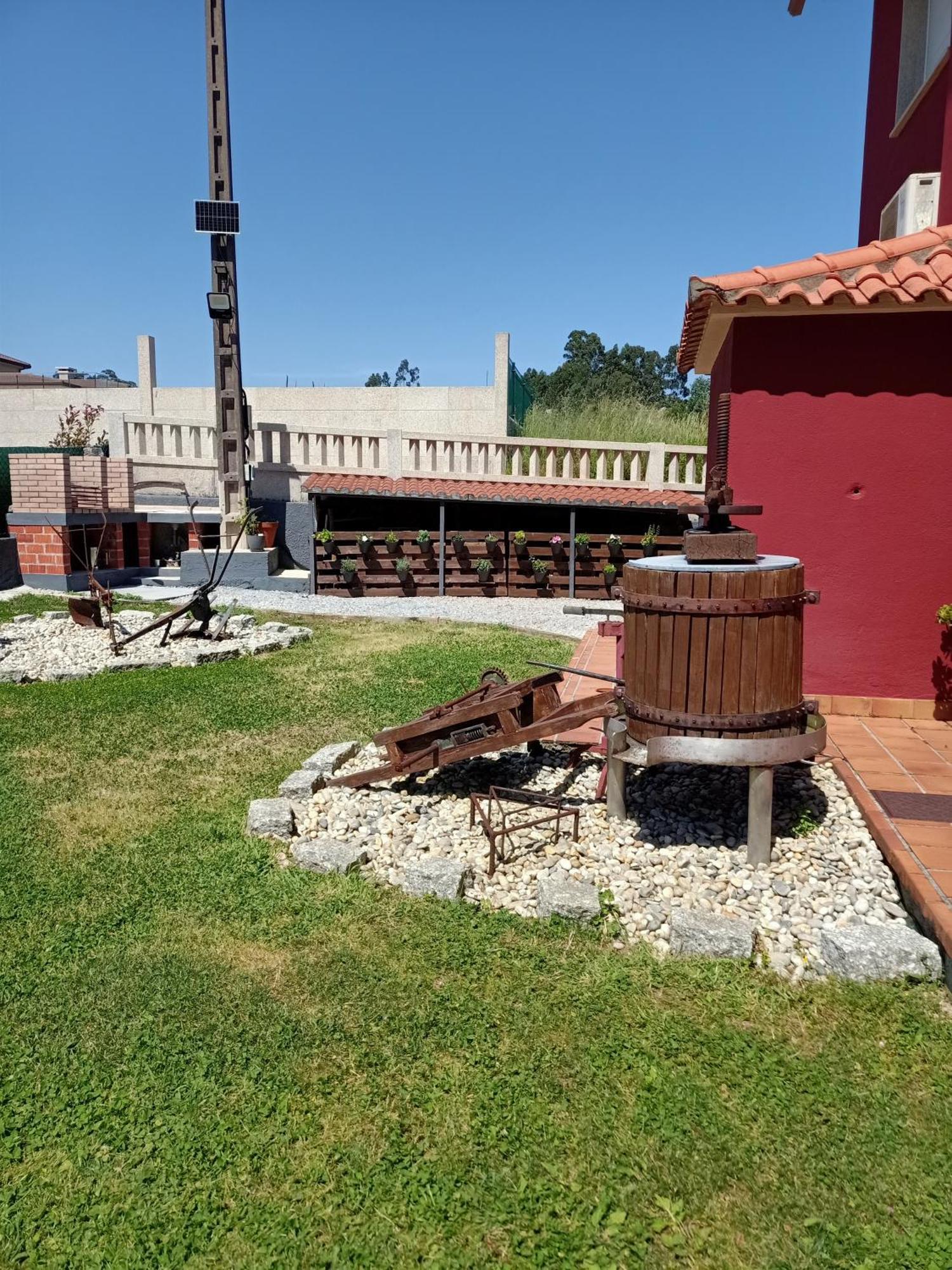 Apartamento En Bloque Vivienda Con Piscina Y Barbacoa A 15 Min De La Playa Meis 外观 照片
