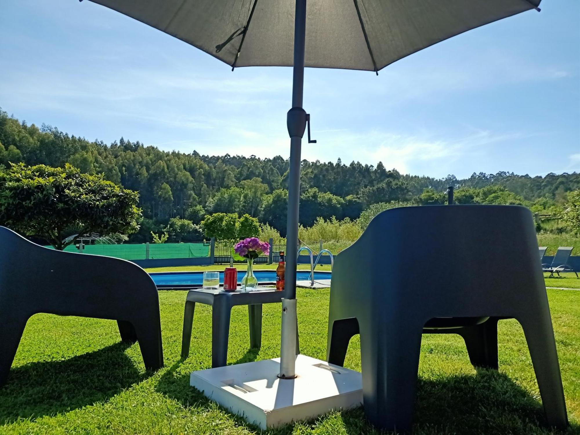 Apartamento En Bloque Vivienda Con Piscina Y Barbacoa A 15 Min De La Playa Meis 外观 照片