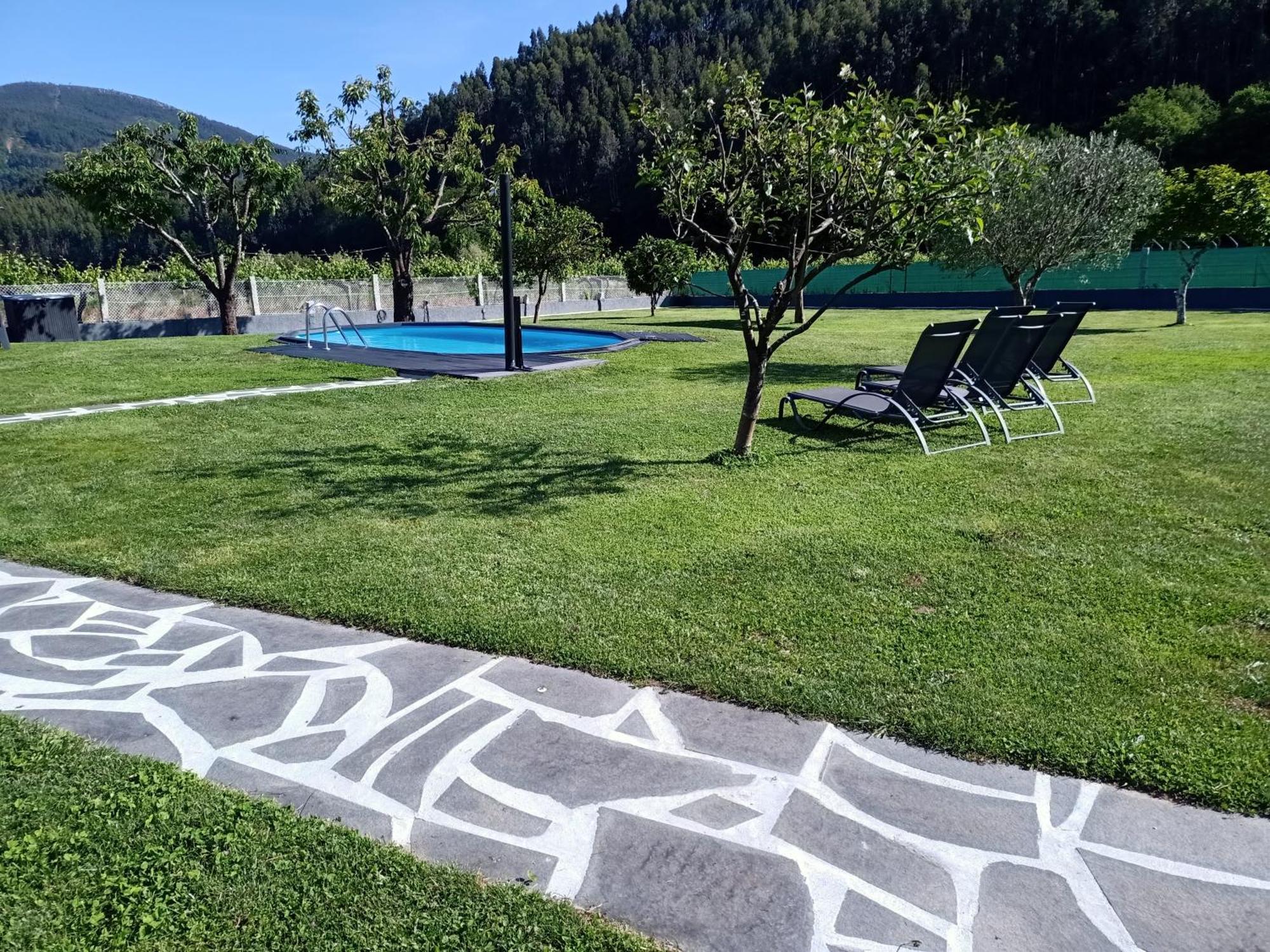 Apartamento En Bloque Vivienda Con Piscina Y Barbacoa A 15 Min De La Playa Meis 外观 照片